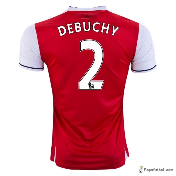 Camiseta Arsenal Replica Primera Ropa Debuchy 2016/17 Rojo